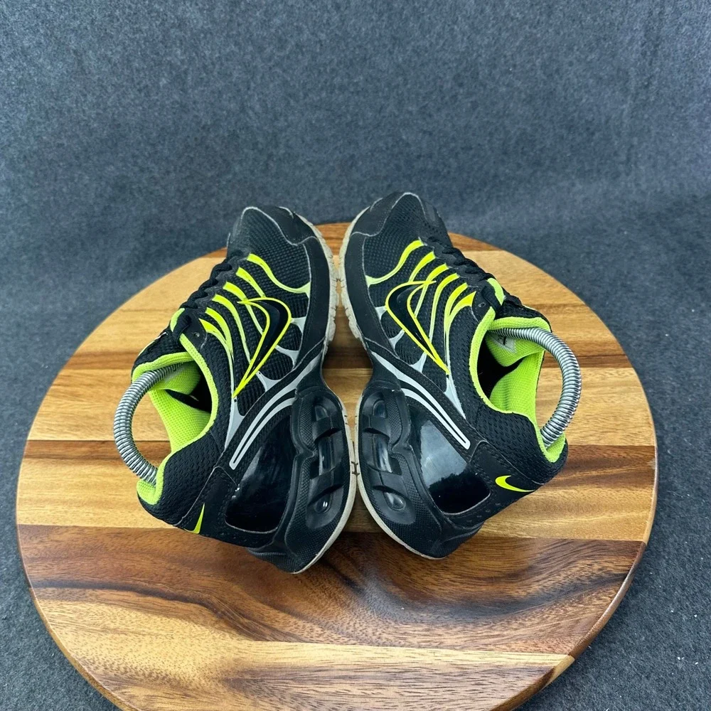 Nike Air Max Torch 4 Running Shoes Men's Size 7 Black Neon Green 343846-011